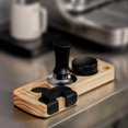 thumbnail image 1 of Coffee Tamping Station Holder, Space Saving Mess Free With Sturdy Wood Rubber, 25cm Length For Comfortable Use, 1 of 8