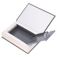 thumbnail image 4 of Book Money Case, Portable Stable Place Large Capacity Book Safe Box Metal Lifelike With Key Lock For Coin For Jewelry Dream Of The Red Chamber,Romance Of The Three Kingdoms,Journey, 4 of 8
