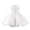 White, variant on Girls Dresses Kids Baby Girls Solid Color Bowknot Princess Party Dress Flower Girl Tutu Dress for Weddings Robe Ado Fille Red 4 Years-5 Years