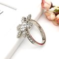 thumbnail image 4 of 6pcs Silver Snowflake Design Napkin Rings Sparkling Napkin Buckles Metal Napkin Holders Christmas Dinning Table Setting Decoration for Christmas Party Table, 4 of 9