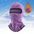 thumbnail image 1 of Winter Fleece Balaclava Face Mask, Thickened Warm Windproof Ski Mask for Cold Weather, Breathable Motorcycle Riding Cover for Snowboarding, Cycling and Outdoor Winter Sports, 1 of 1