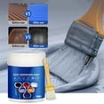 thumbnail image 2 of Rust Inhibitor Paint for Metal,Automotive Rust Converter Paint,Rust Converter for Metal,Rust Converter Metal Primer,Weatherproof Rust Converter Paint for Metal,Water-Based Metallic Paint with Brush, 2 of 8