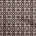 thumbnail image 1 of oneOone Polyester Spandex Black Fabric Asian Kilim Craft Projects Decor Fabric Printed By The Yard 56 Inch Wide, 1 of 5