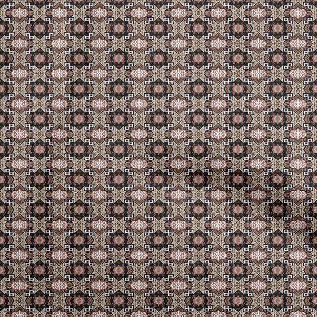 oneOone Polyester Spandex Black Fabric Asian Kilim Craft Projects Decor Fabric Printed By The Yard 56 Inch Wide