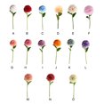 thumbnail image 4 of Baohd 1/2/3/5 10pack/lot Realistic Appearance Artificial Flower For Party Decor And Home Decor Purple 1 Pc, 4 of 6