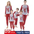 thumbnail image 1 of Christmas Matching Family Pyjamas, Family Christmas Pyjamas Set, Matching Christmas Pjs Xmas Sleepwear for Family, 1 of 8