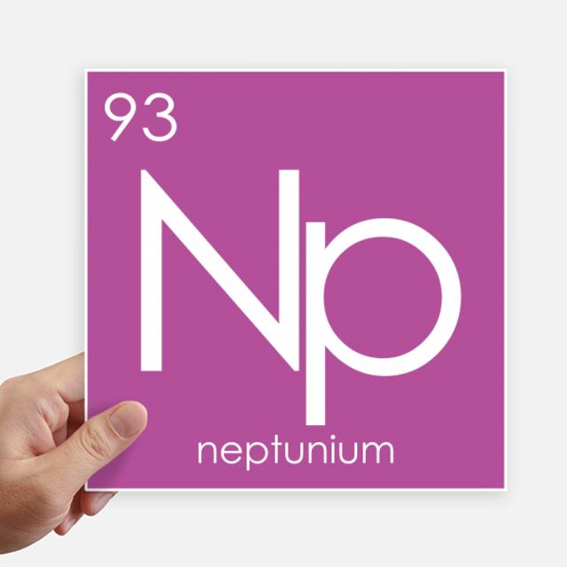 Chestry Elements Period Table Actinide Neptunium Np Sticker Tags Wall Picture Laptop Decal Self adhesive