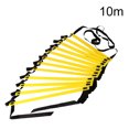 thumbnail image 2 of Flexibility Agility Ladder Nylon Strap Jumping Ladder Speed Training Fitness Stair, 10M, 20Rung, 2 of 10