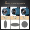 thumbnail image 3 of Tignapoo Electric Paint Spray Gun with 3 Nozzles & Spray Modes, 800W High-Pressure Sprayer for Furniture, Walls, Fences, Doors, 900ml Tank, 110V US Plug, Blue, 3 of 6