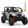 thumbnail image 1 of Ourlova 24V Ride-On Dump Truck, 24V Electric Car with Remote Control, Electric Dump Bed, Extra Shovel, Tractor Style, Music Player, Key Start, 1 of 8