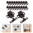 thumbnail image 3 of 20pcs Screen Door Rollers Replacement Double Roller Catch for Cupboard Closet Door, 3 of 8