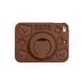 thumbnail image 1 of iPad 9.7 inch Case iPad 6th/5th Generation Cases,Case for iPad 9.7 Pro & iPad Air 2 Full-Body Silicone+PC Protection Rotating Stand Shockproof Case for Kids Tablet Cover - Coffee, 1 of 5
