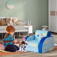 thumbnail image 4 of Costway Canapé pour Enfant 3-en-1 Convertible Fauteuil-Lit Dépliable Multifonction, 4 of 10