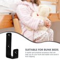 thumbnail image 2 of EIMELI Rubberized Ladder Hook Screw Bunk Bed Built God Tough Dorm Room Accessories Fixing Child, 2 of 6