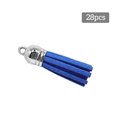 thumbnail image 2 of tredstone 28 Pieces Keychain Charms Creative Delicate Keyring Pendant Tassels Simple Handbag Decor Tassel Craft Decoration DIY Accessory Royalblue, 2 of 7