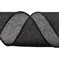 thumbnail image 4 of Joycrosso Burlap Wired Edge Ribbon 2.5 inch x 10 Yards, Black, Ideal for Crafting, Gift Wrapping, Wreath, Christmas Tree, and Rustic Wedding Decorations, 4 of 4