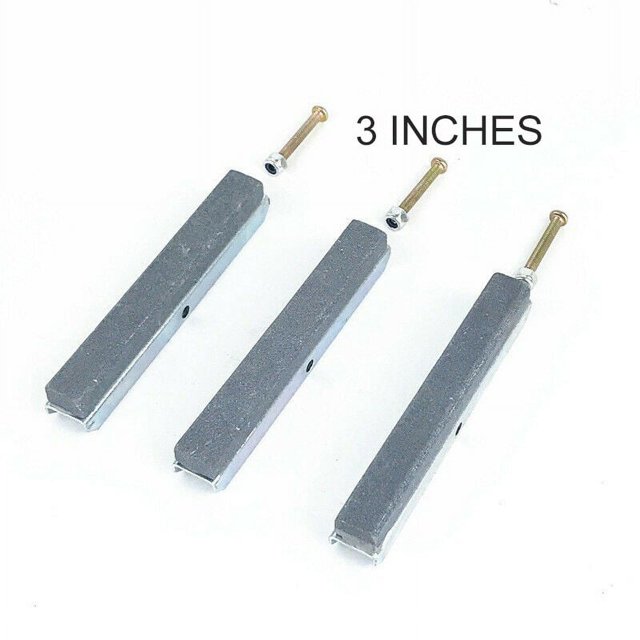 Bgsha Brake Hone Replacement Stone Set, Hone Stone Set 3-Piece Replacement Stones 220 Grit, For Use With Brake Cylinder Hone For Cleaning And Polishing Brake Cylinders