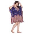 thumbnail image 4 of Oussum Robe Tunique pour Femmes, Manches Courtes 3/4, Caftan pour Dames, Robes Décontractées, 4 of 7