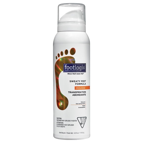 Footlogix Sweaty Feet Formula 4.2 oz / 125 ml