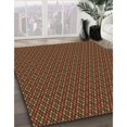 thumbnail image 3 of Ahgly Company Tapis d'Intérieur Lavable en Machine Carré Transitionnel Bisque Foncé Brun, 8 Pieds Carré, 3 of 7