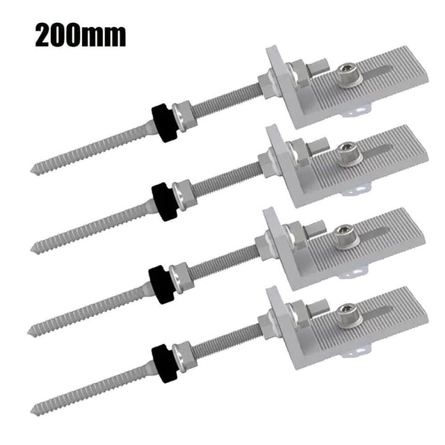 M10 Stick Screw with L Angle Solar PV Trapezoidal Sheet Metal Roof Fixture