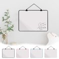 thumbnail image 1 of Bowayaoa Double Sided Magnetic Whiteboard, Portable Memo Board for Fridge, Office & Home, Dry Erase Writing Board with Magnet, Message Board for Notes, Photos, Schedule, Drawing, Easy Erase, 1 of 7