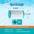 thumbnail image 3 of Hurricane Cartouche de Filtre de Spa de Remplacement pour PFF42TC-P et Unicel 5CH-37, 3 of 10