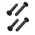 thumbnail image 1 of Unique Bargains 4 Pcs M4x25mm Douille Hexagonale 10.9 Grade Filetage Main Gauche Inversée Vis Boulon Noir, 1 of 3