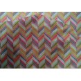thumbnail image 4 of oneOone Cotton Silk Fabric Herringbone Geometric Printed Craft Fabric BTY 42 Inch Wide, 4 of 4