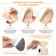 thumbnail image 4 of maskred T-Shape Shoe Heel Insoles For Lasting Comfort Adjustable Pressure Relief skin color 5Set, 4 of 6