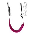 thumbnail image 2 of TISHITA Back Traction Belt Back Support Portable Soft Home Care Lumbar Traction Belt with Hook Violet, 2 of 8