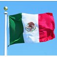 thumbnail image 5 of Mexican National Flag Design Polyester 3x5 Feet Standard Size for Outdoor Display and Indoor Decoration, 5 of 5