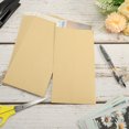 thumbnail image 5 of Unique Bargains Enveloppes de Rangement pour Petits Timbres et Pièces Auto-Scellantes #6, Jaune, Lot de 25, 5 of 5