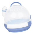thumbnail image 1 of Milaget Portable Pets Carrier Bag Hamster Travel Bag for Rabbit Rats Blue Blue1, 1 of 9