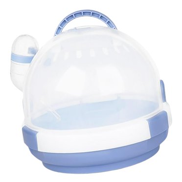 Milaget Portable Pets Carrier Bag Hamster Travel Bag for Rabbit Rats Blue Blue1