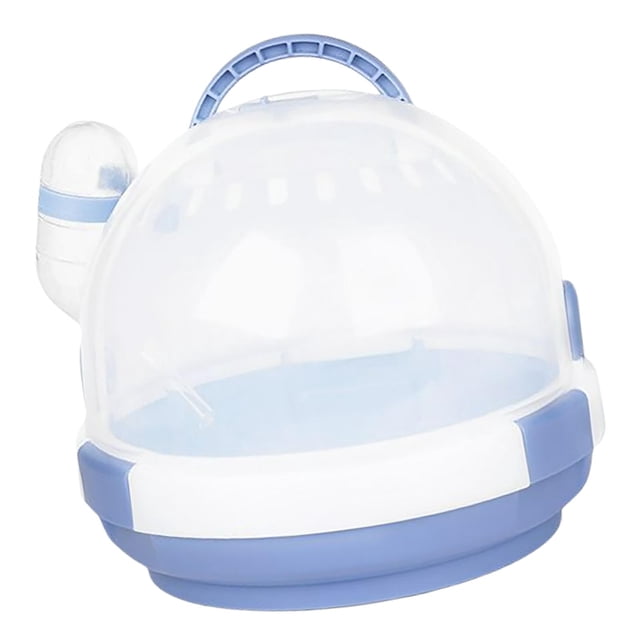 Milaget Portable Pets Carrier Bag Hamster Travel Bag for Rabbit Rats Blue Blue1