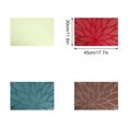 thumbnail image 3 of Baohd Napperon Isolant Western pour Table de Restaurant Maison Coussin en PVC Vaisselle Antidérapant Vert, 3 of 6