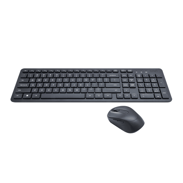 onn. Wireless Keyboard and Silent Click Mouse Set