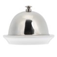 thumbnail image 1 of MasteelfCA 1Pc Butter Dish Ceramic Dish with Stainless Steel Lid Beef Tallow Storage Bowl, 1 of 7
