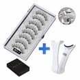 thumbnail image 1 of EKIDAZB Magnetic False Eyelashes Eyelashes Reusable Magnet Eye Lashes AU D6U8, 1 of 1