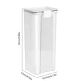 thumbnail image 2 of YIMWNYI Clear Airtight Food Storage Container, Plastic Canisters, Kitchen Pantry Organization, Leak-Proof Storage, Ideal for Flour, Rice, Snacks, Easy to Clean, Food Safe, BPA-Free, 2 of 6