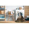 thumbnail image 2 of Ahgly Tapis d'Intérieur Lavable en Machine Carré Transitionnel Marron, 6 Pieds Carré, 2 of 7