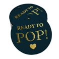 thumbnail image 1 of Inkdotpot Pack Of 100 Real Gold Foil Paper Tags Ready To Pop Baby Shower Favor Hang Tags, 1 of 6