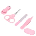 thumbnail image 4 of Baby Manicure Set, Fine Frosted  Baby Nail Clipper ABS Handle Quite Safe  for Homes Blue,, 4 of 8