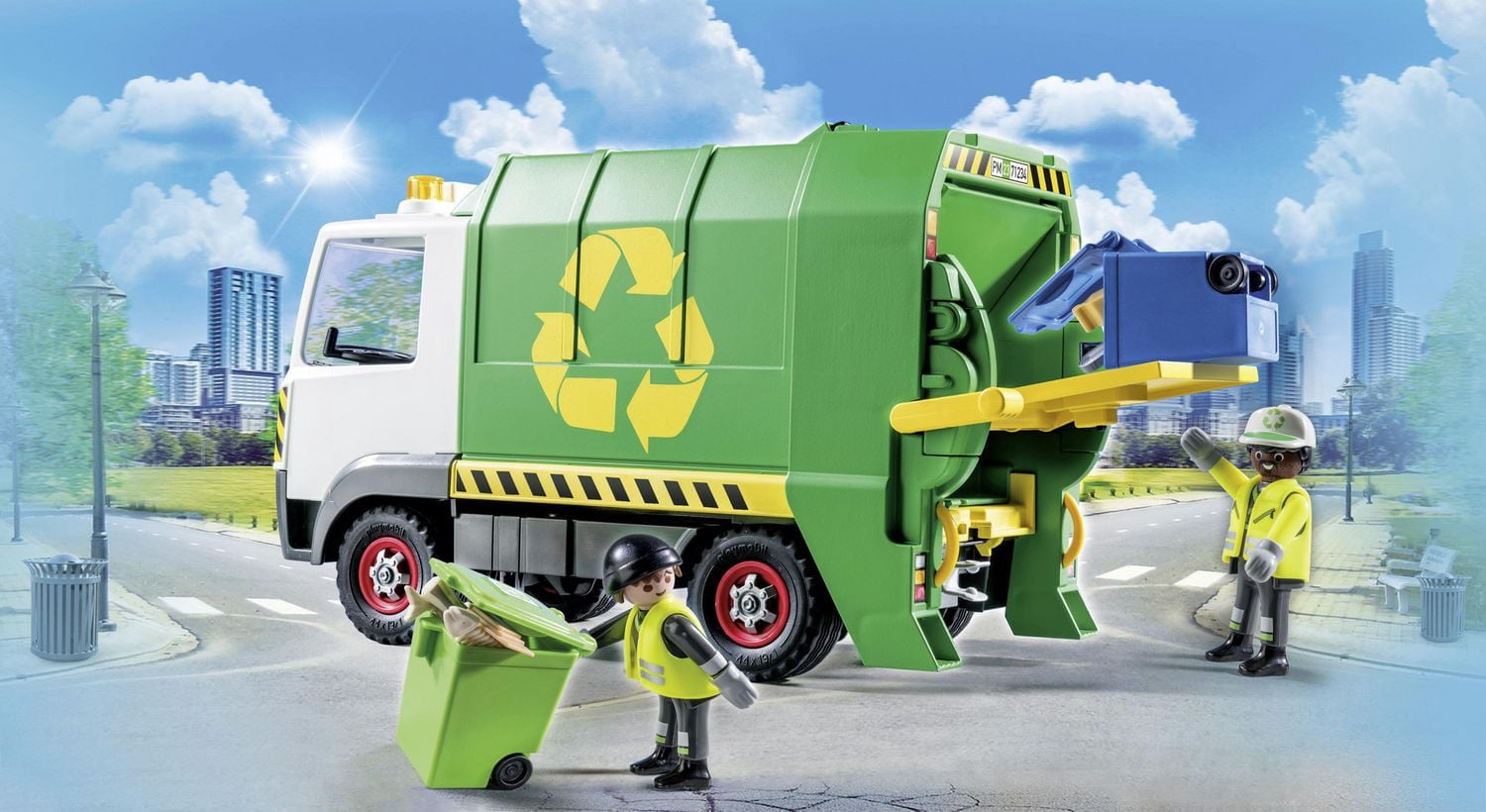 Playmobil Camion de recyclage