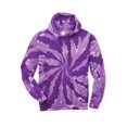 thumbnail image 1 of Gravity Threads Mens Tie-Dye Pullover Hoodie Sweater - Purple - Large, 1 of 1