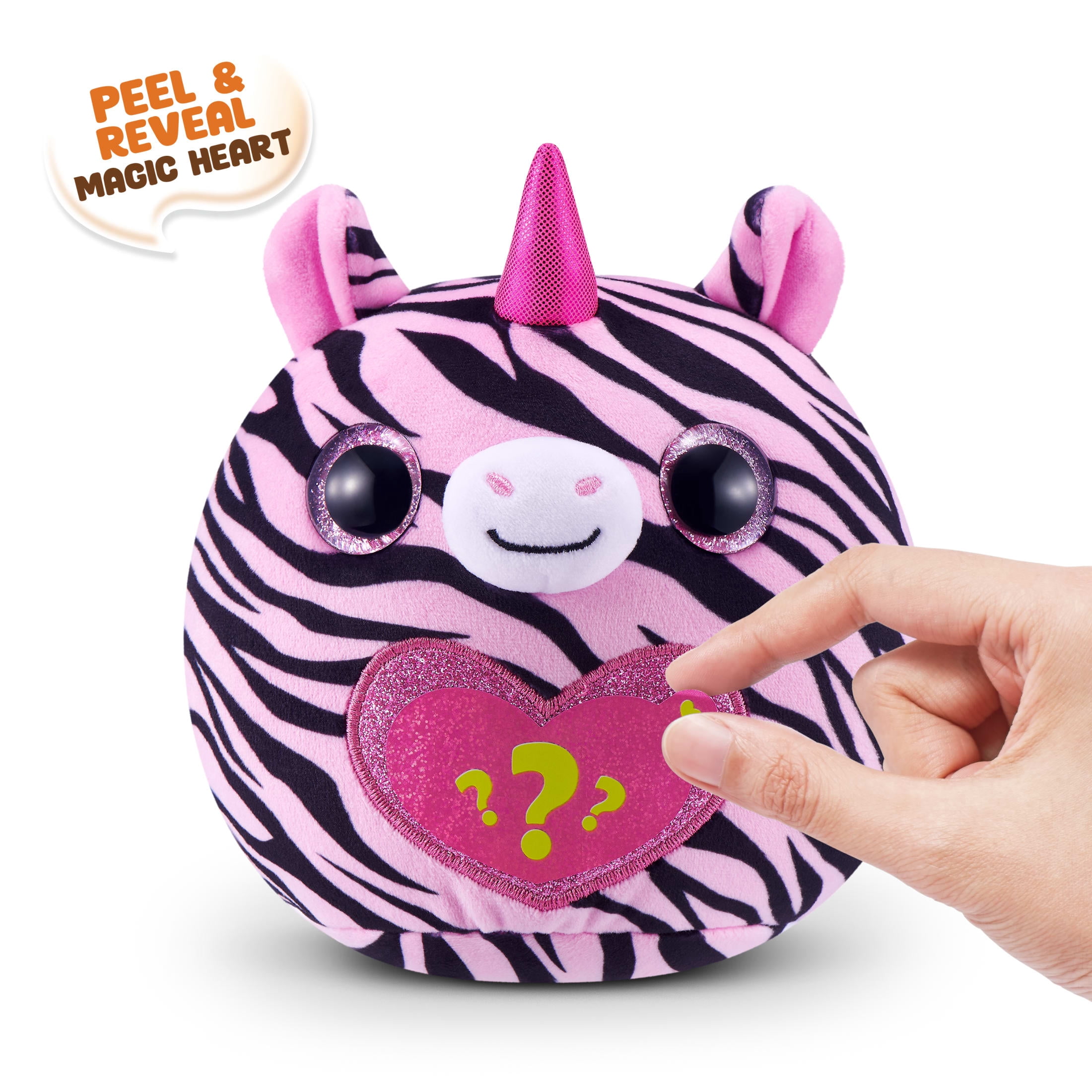 Rainbocorns Wild Heart Surprise by ZURU - Plush Stuffed Animal Unboxing Toy for Kids Ages 3+