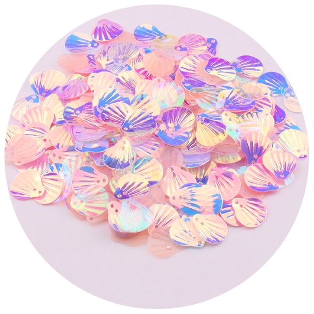 Paillettes de Sirène Ovales Décoratives Multicolores Portables pour Usage Quotidien