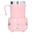thumbnail image 2 of Plus Froid Chaud Tasse de Refroidissement Rapide Chauffage Facile Control Courbé Poignée Tampons Antidérapants Chauffe-Café pour Bouteille d'Ours de Café Rose, 2 of 12