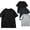 Black B, variant on Clearance Horkkom Mens T Shirt 3 Pack Soft Plain Tshirts for Men Cool Crew Neck Casual Basic Tee Shirt Undershirt